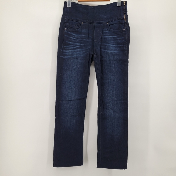 Spanx The Signature Straight Jeans Blue 